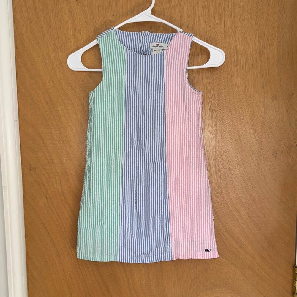 Vineyard Vines Striped Sleeveless Dress